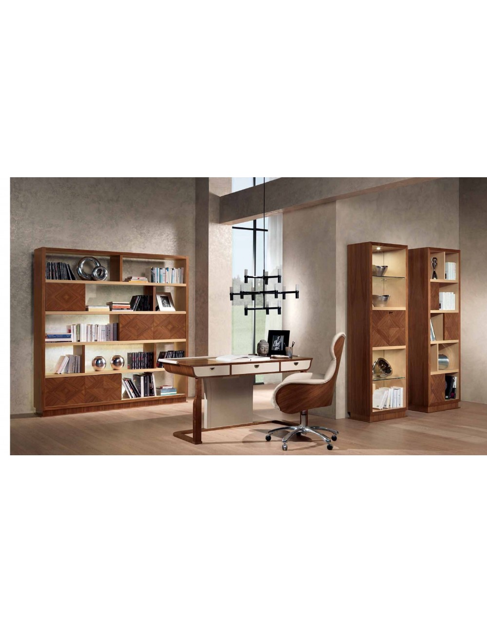 colonna modulare con bar...