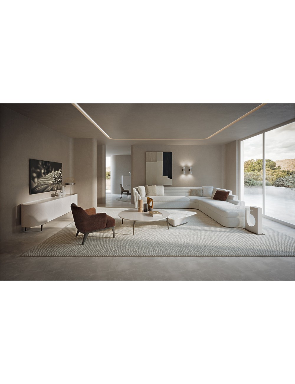 progetto zona giorno