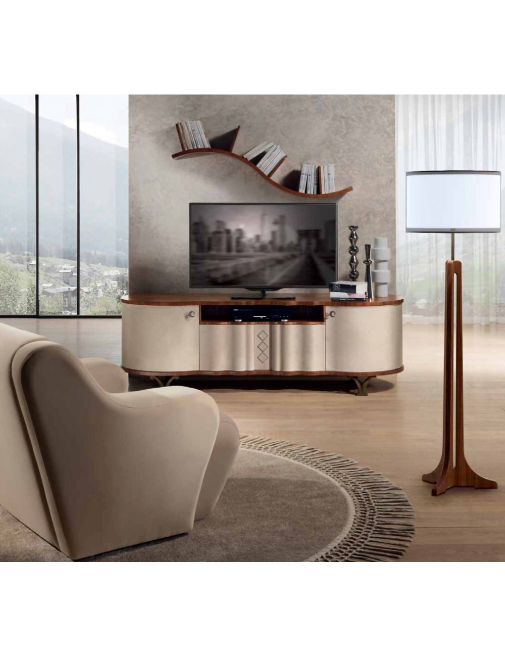 mobile porta tv contemporaneo